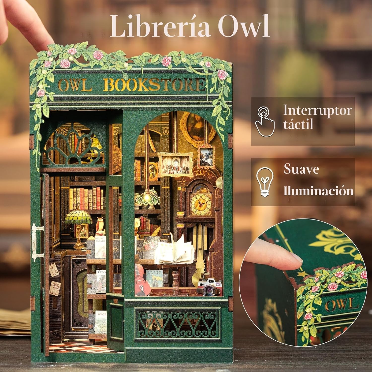 Thumbnail 4 de CUTEBEE Book Nook Kit 1 unidad