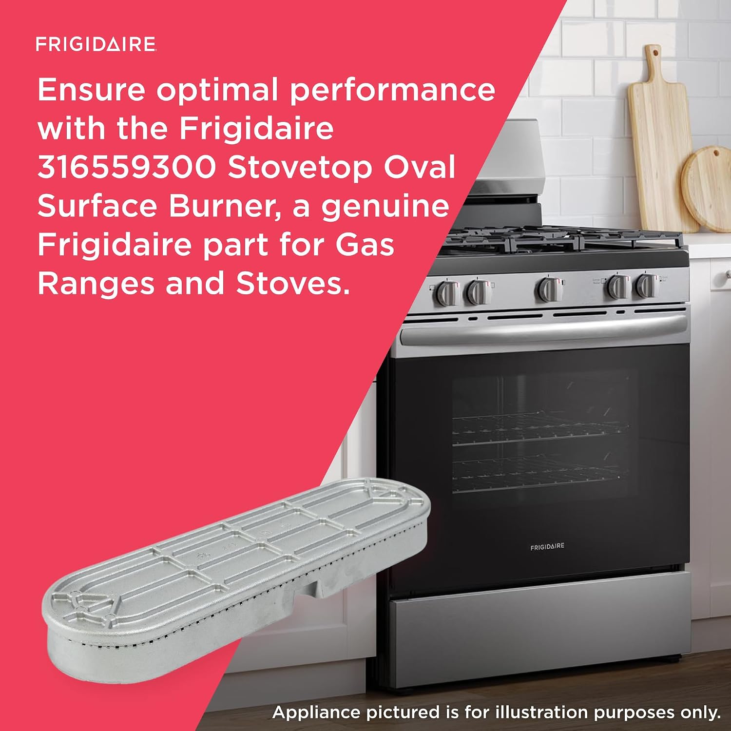 Detalle 2 de Frigidaire Oval Surface Burner 316559300