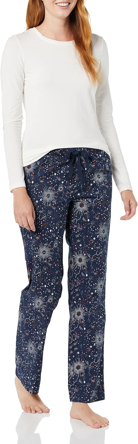Thumbnail 2 de Amazon Essentials Damen Schlafanzughose aus Popeline – bequemer Komfort aus Baumwoll-Popeline