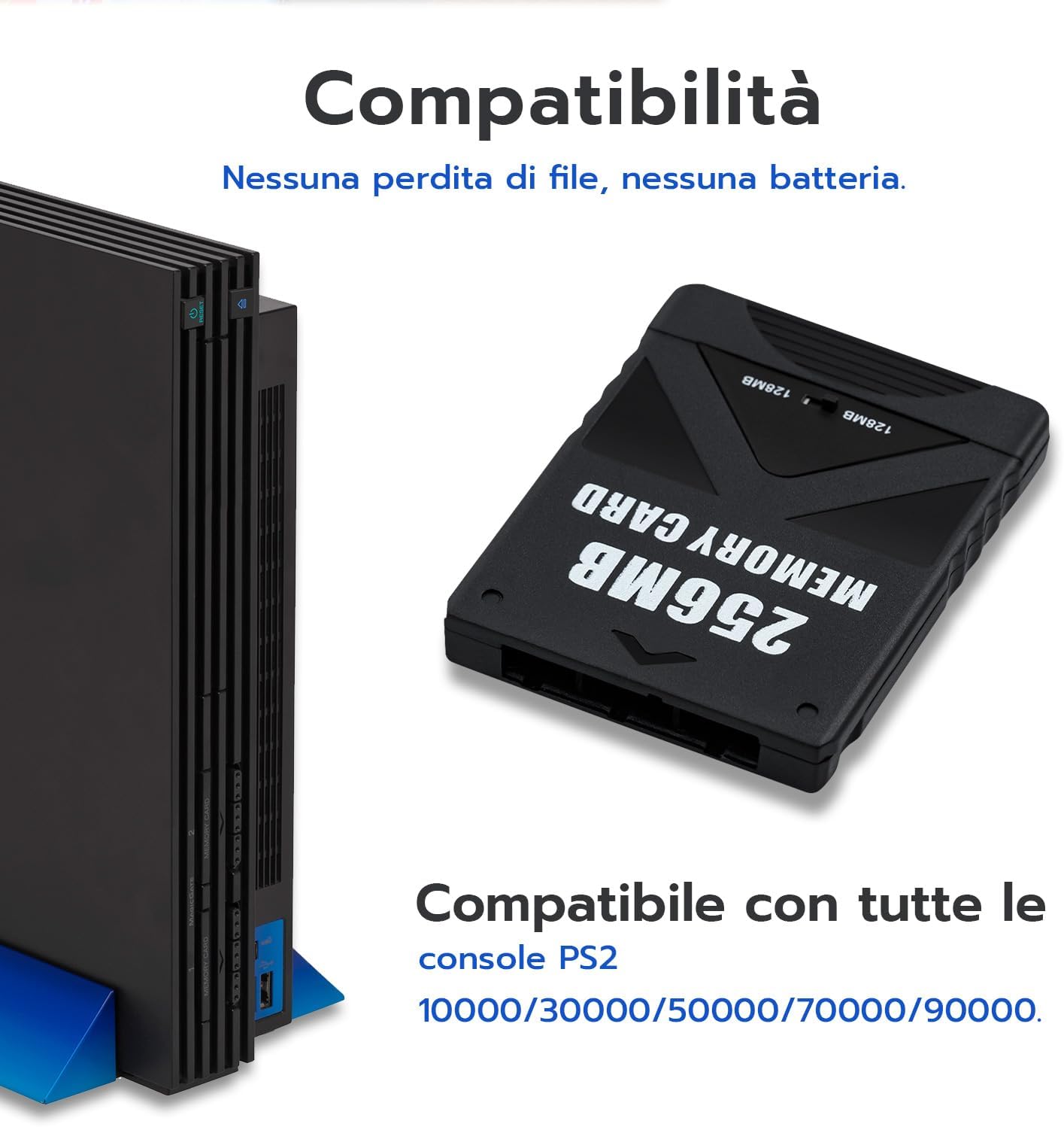 Thumbnail 4 de Mcbazel 256MB Memory Card per PS2