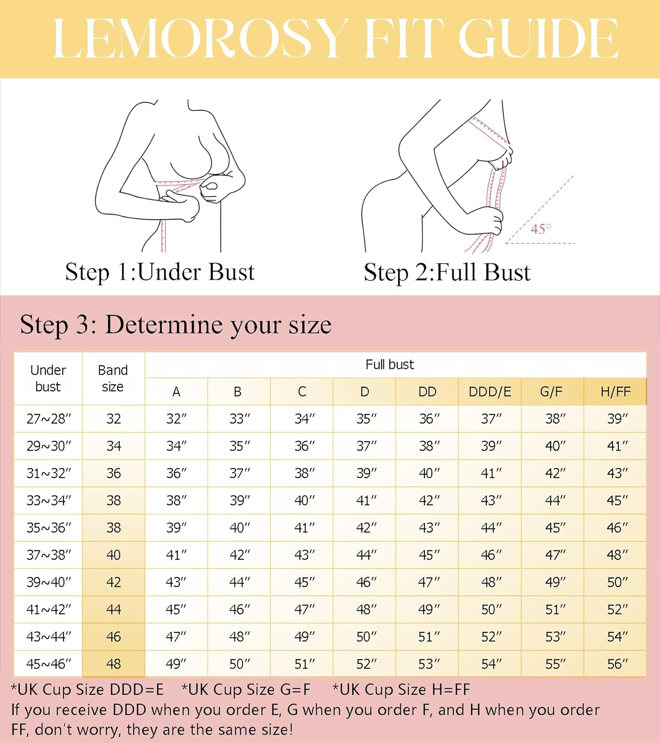 Thumbnail 6 de Lemorosy Women's Lace Racerback Front Closure Bra for Full Figure