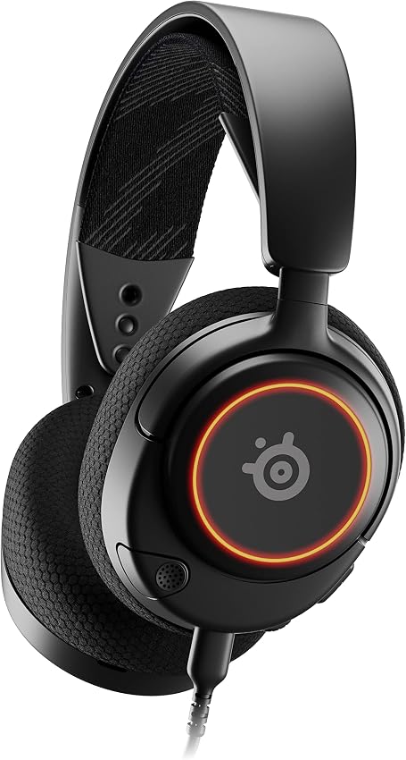 Detalle de SteelSeries Arctis Nova 3 🎧 Controladores Hi-Fi y Audio 360°