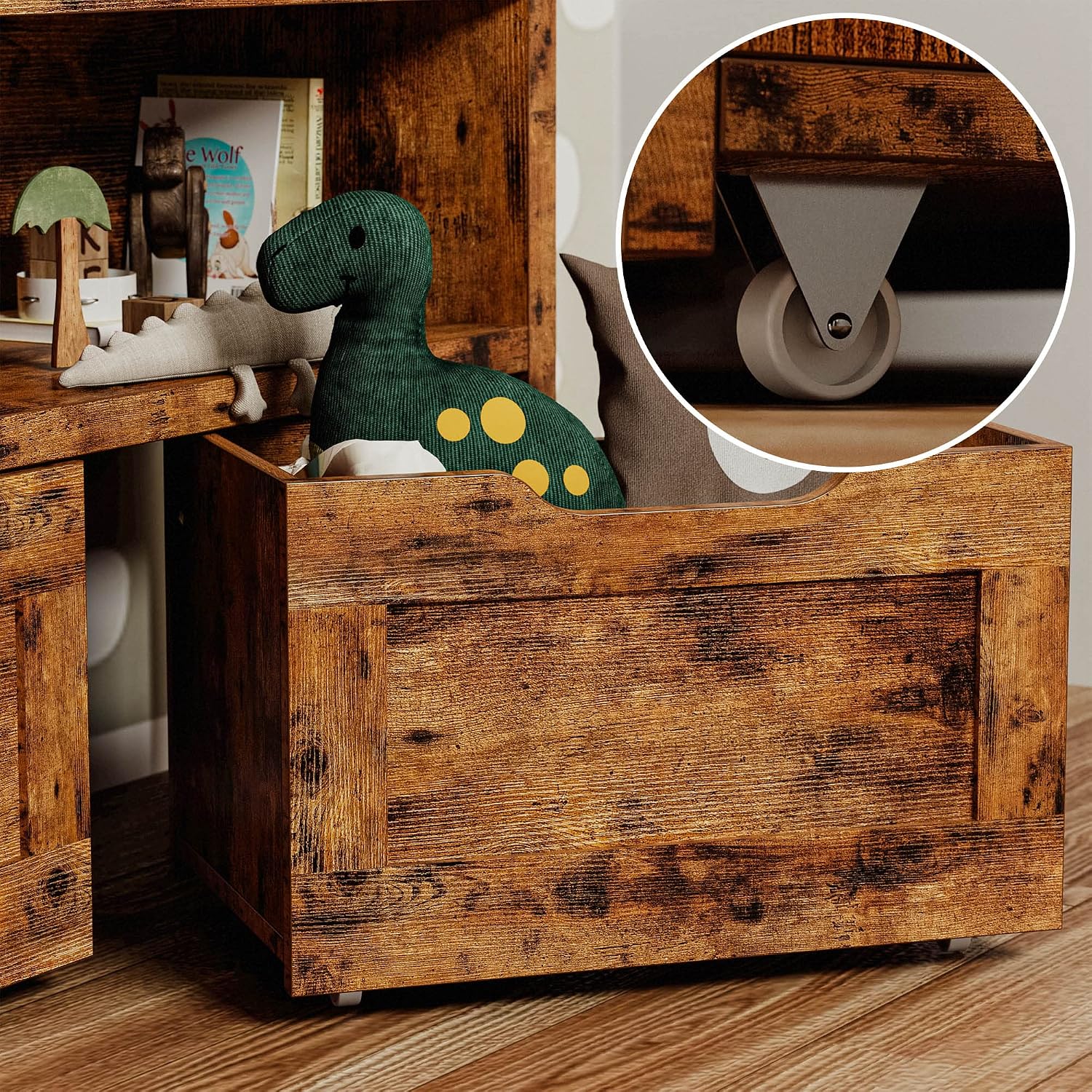 Detalle de IRONCK Toy Storage Organizer MDF