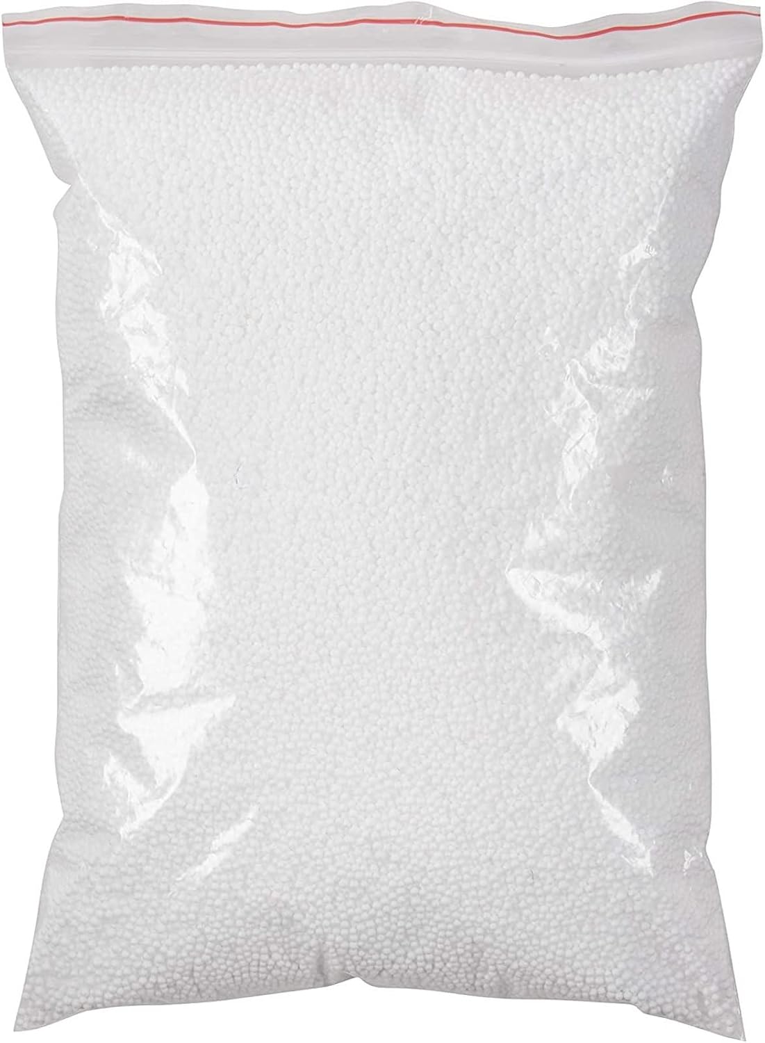 Detalle de Juvale White Foam Beads for Slime and Crafts, 90,000 Count, 0.08–0.12 in