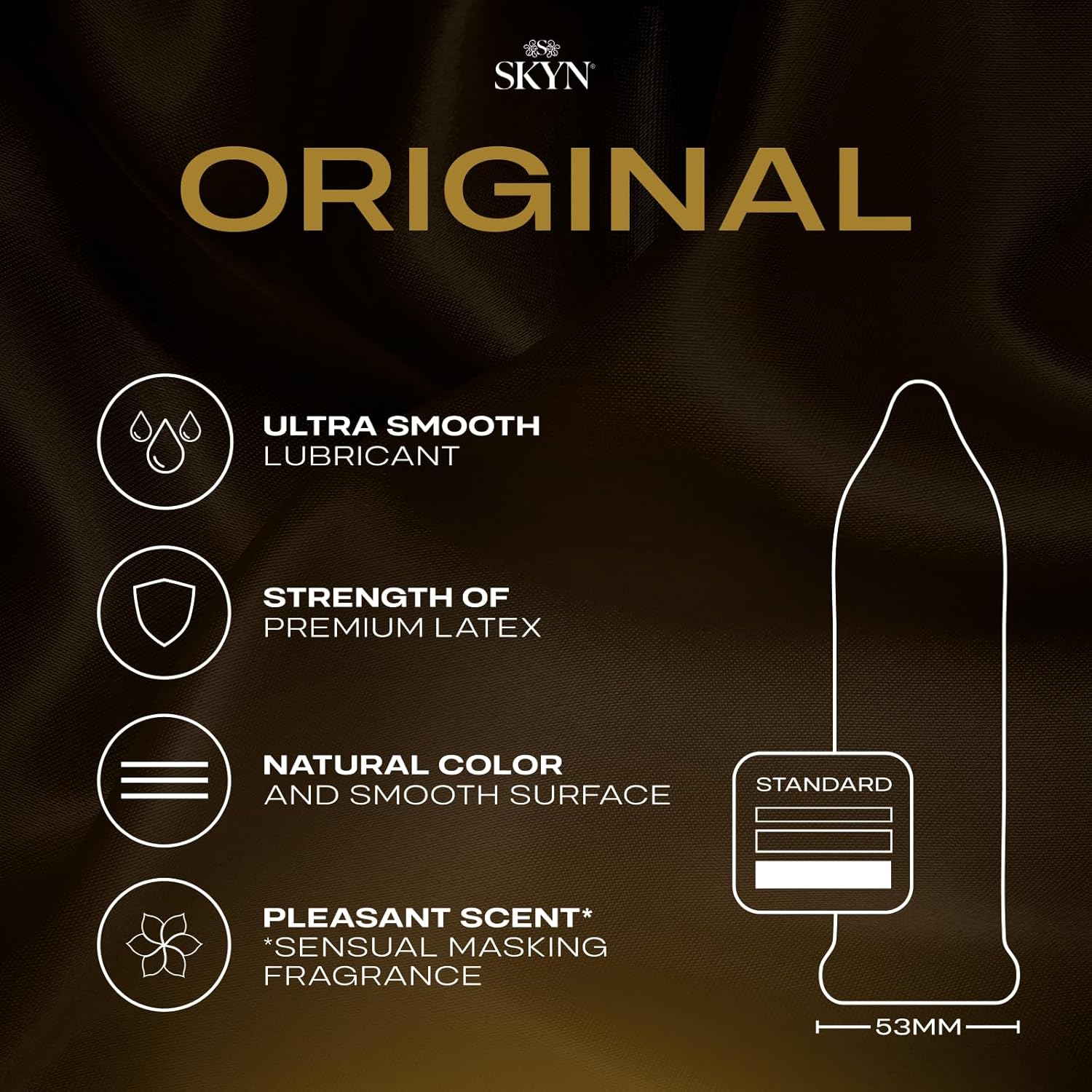 Detalle 2 de SKYN Original Condoms 24 Count