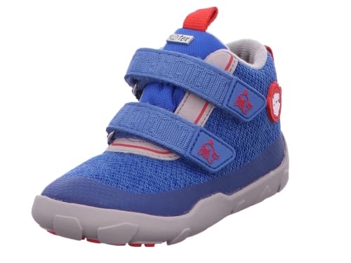 Detalle de Affenzahn Übergangsschuh Knit Happy Wal – Blau 28