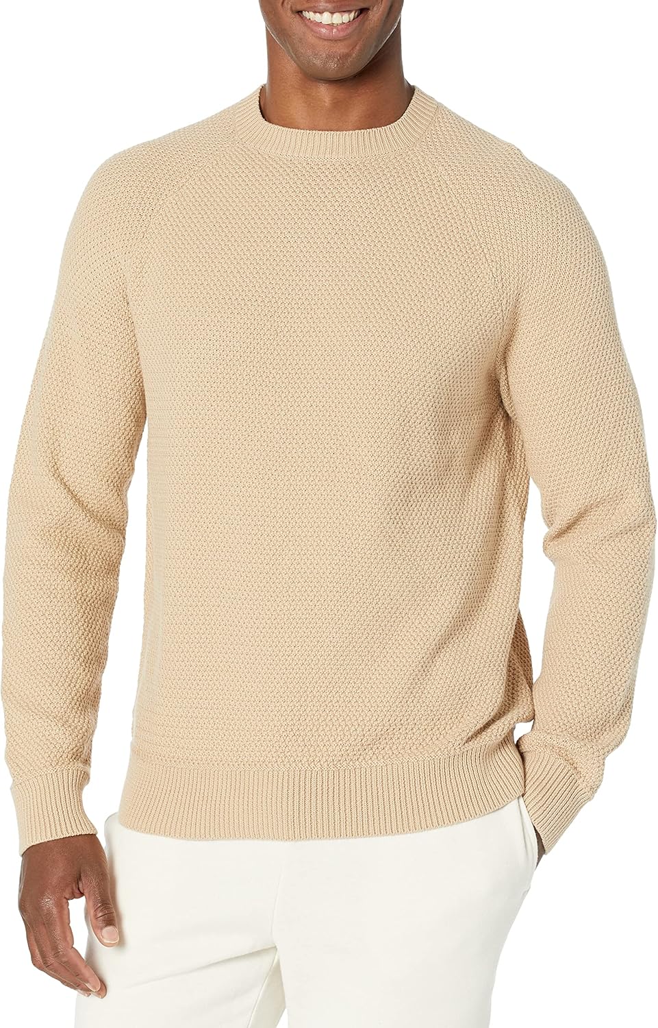 Thumbnail 5 de Herren Oversize-Pullover von Amazon Essentials mit Rundhalsausschnitt aus strukturierter Bio-Baumwolle