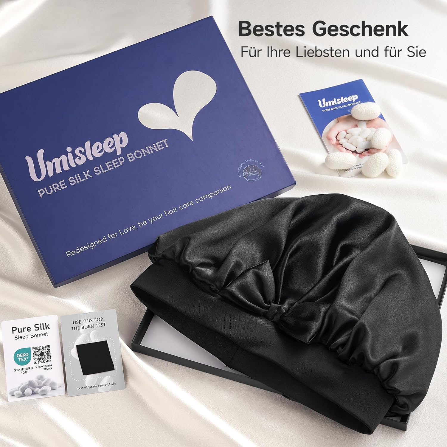 Thumbnail 5 de Umisleep Seidenhaube 22 Momme groß