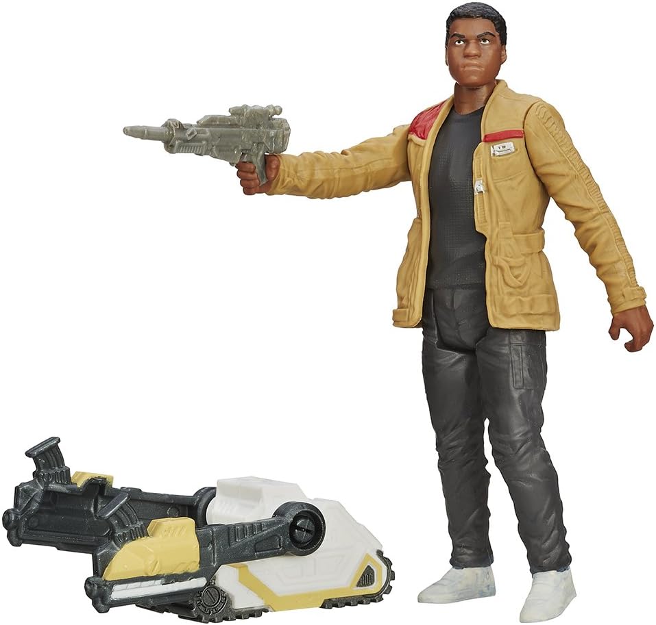 Detalle de Star Wars Hasbro B3967ES0 Finn Jakku 3,75 Zoll Basisfigur