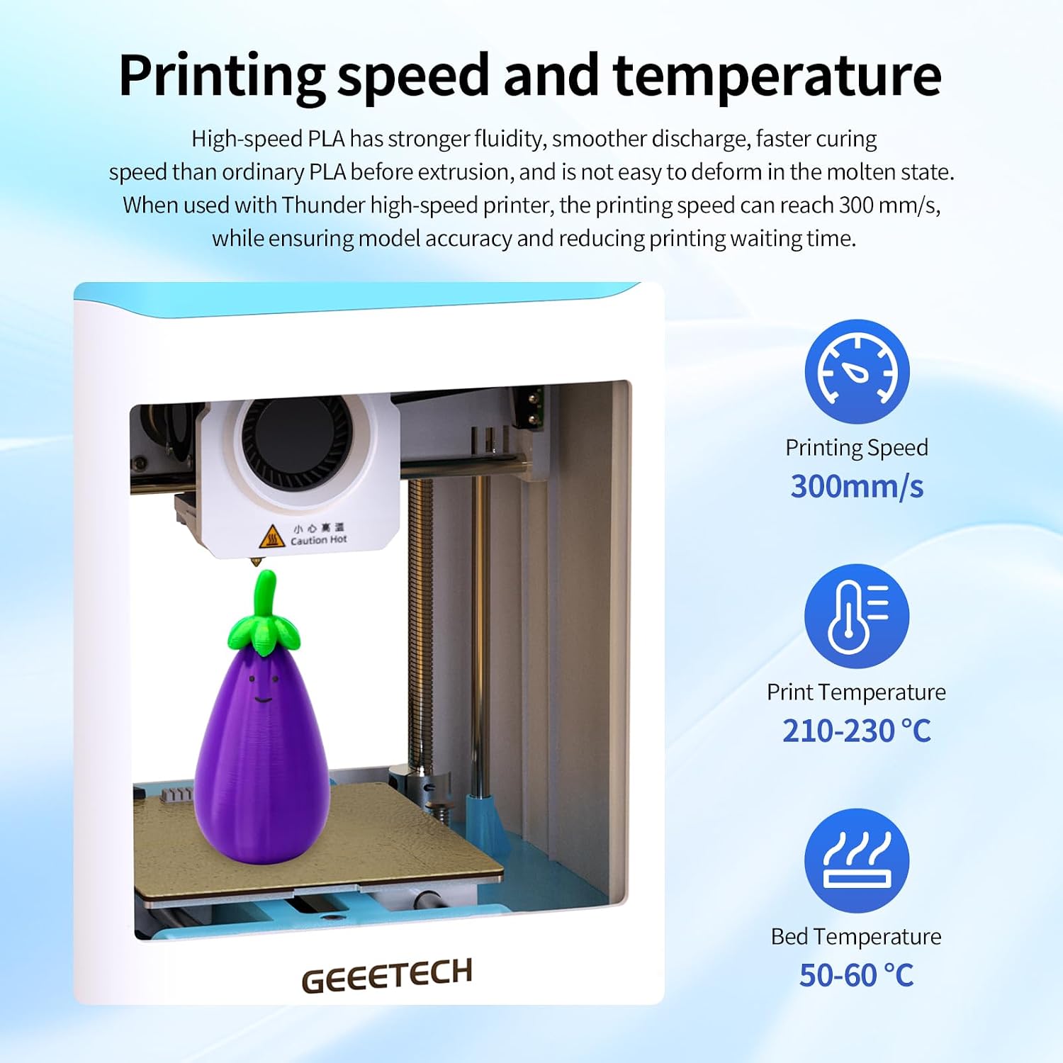 Detalle de GIANTARM Silk PLA Filament 1,75 mm (±0,02 mm) tricolor Rot+Grün+Blau, 1 kg – vakuumverpackt