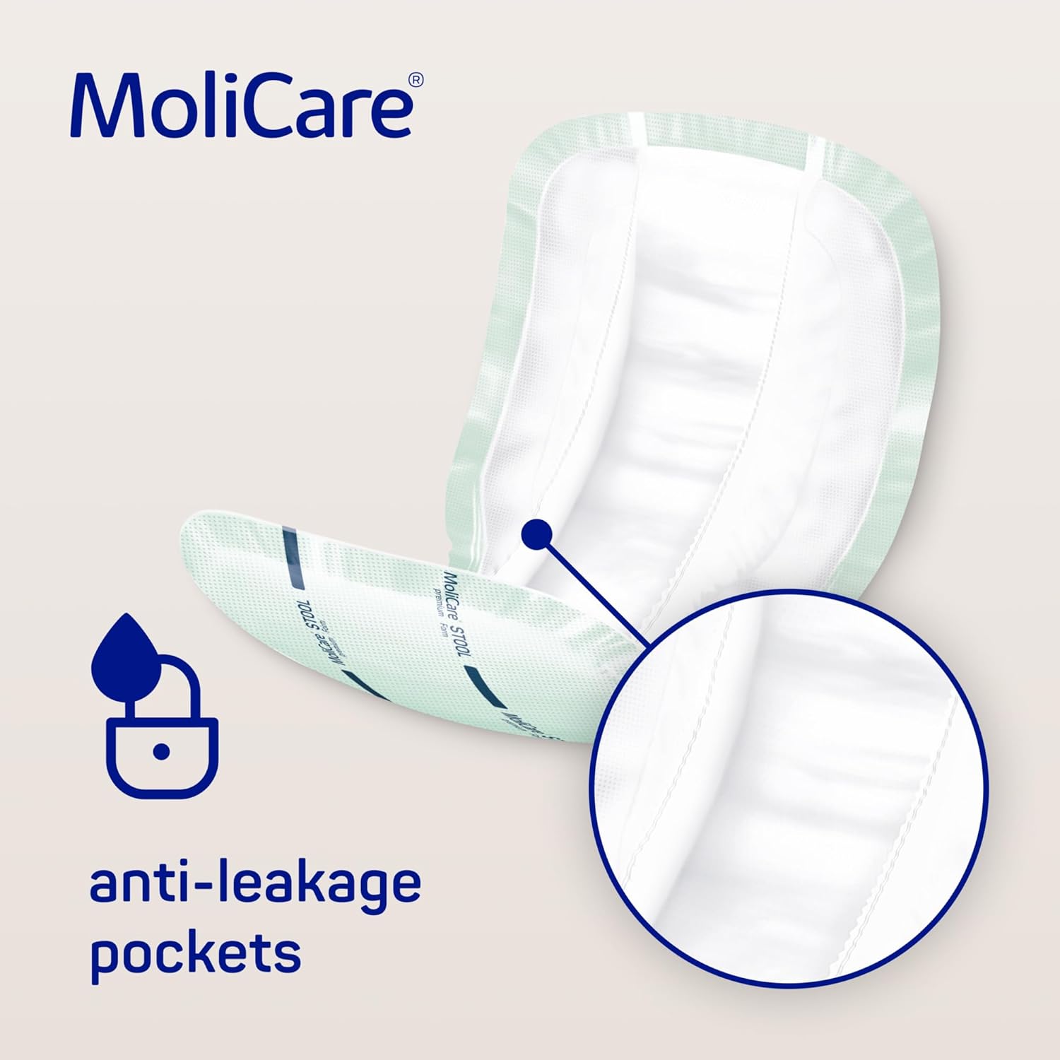 Detalle 2 de MoliCare Premium Form Stool Unisex Large 32 pads 🩹
