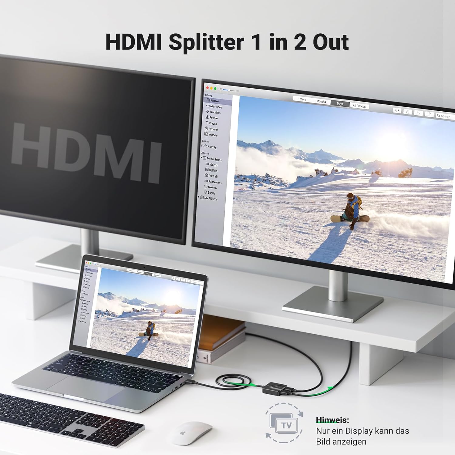 Detalle 2 de UGREEN HDMI Switch 60Hz