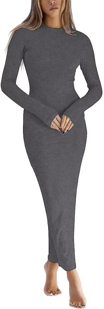 Thumbnail 5 de Midi bodycon dress, ribbed knit