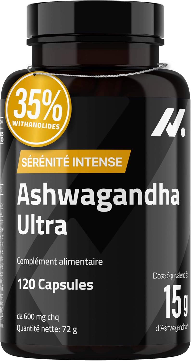 Detalle de Nyvos Ashwagandha Shoden Ultra 35% Withanolides 120 gélules