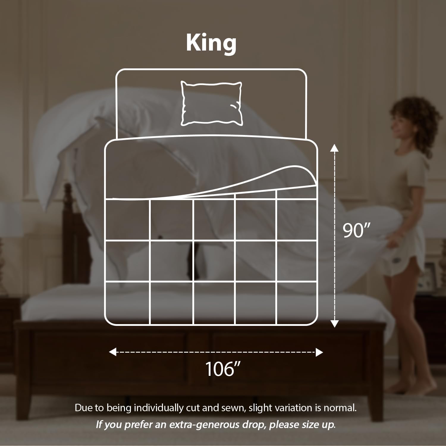 Thumbnail 5 de Pacific Coast Goose Feather Down Comforter 106"x90"