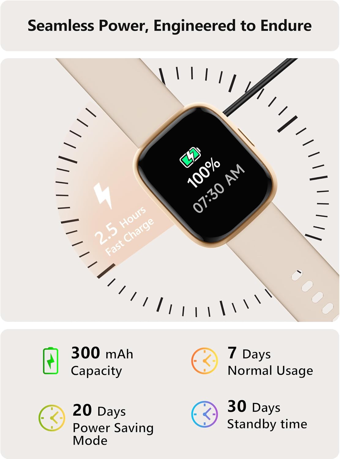 Thumbnail 6 de Smart Watch 44mm with Alexa, 1.83" display
