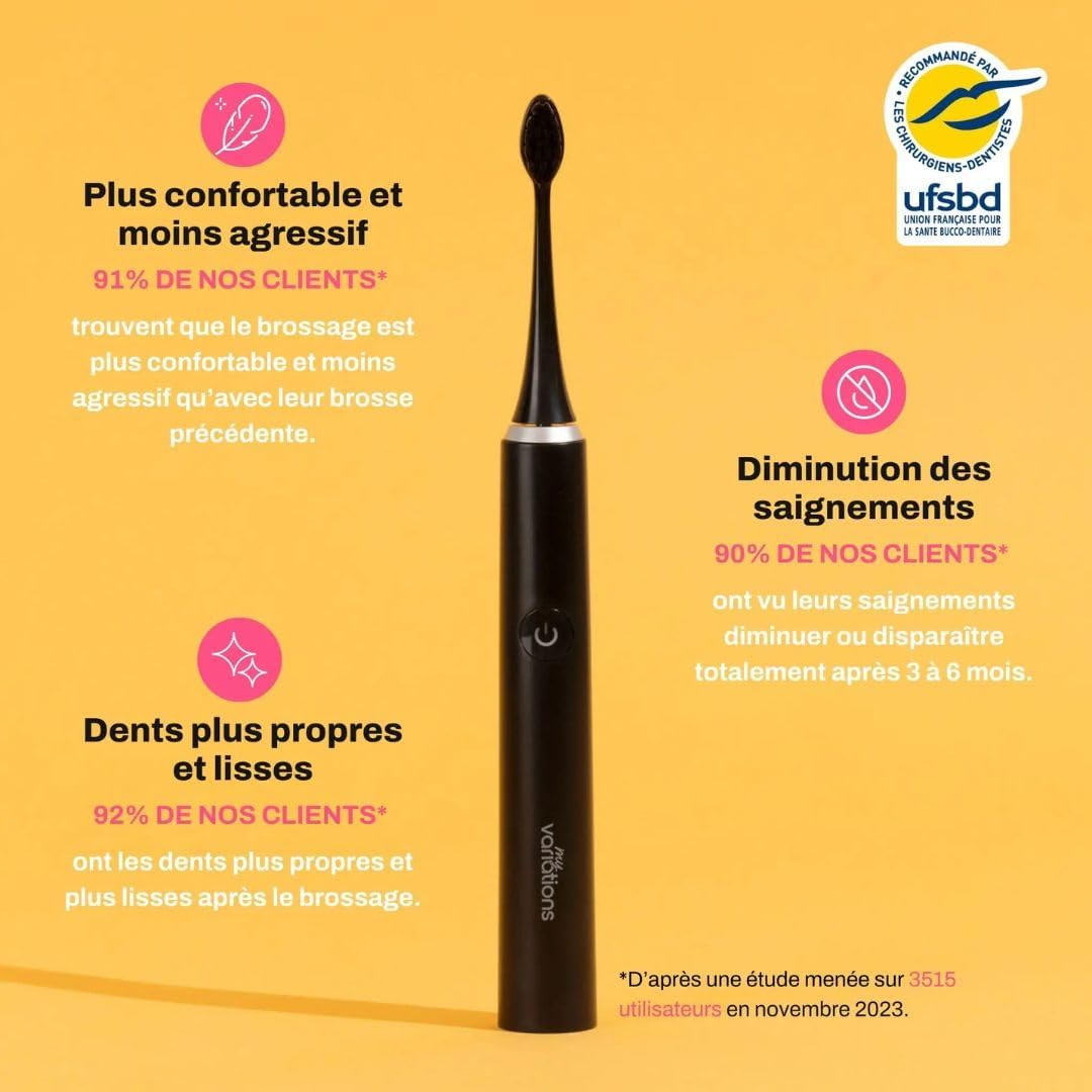 Thumbnail 1 de My Variations® Brosse à Dents Électrique – Sonique, 30 jours d’autonomie, 5 modes, USB-C