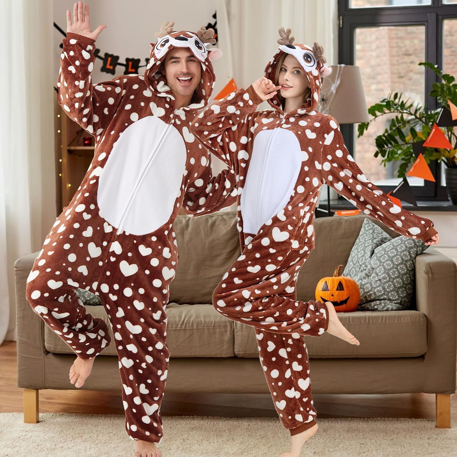 Detalle 1 de Firecos Hirsch Onesie Rentier Jumpsuit