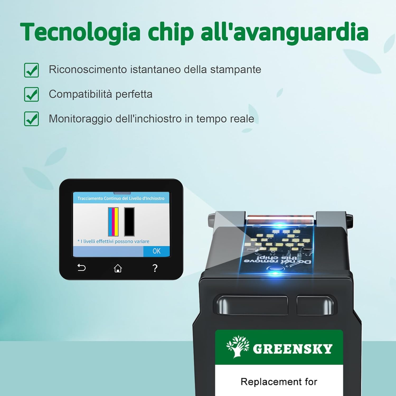 Thumbnail 1 de GREENSKY 510XL 511XL cartucce compatibili 410 pagine 🖨️