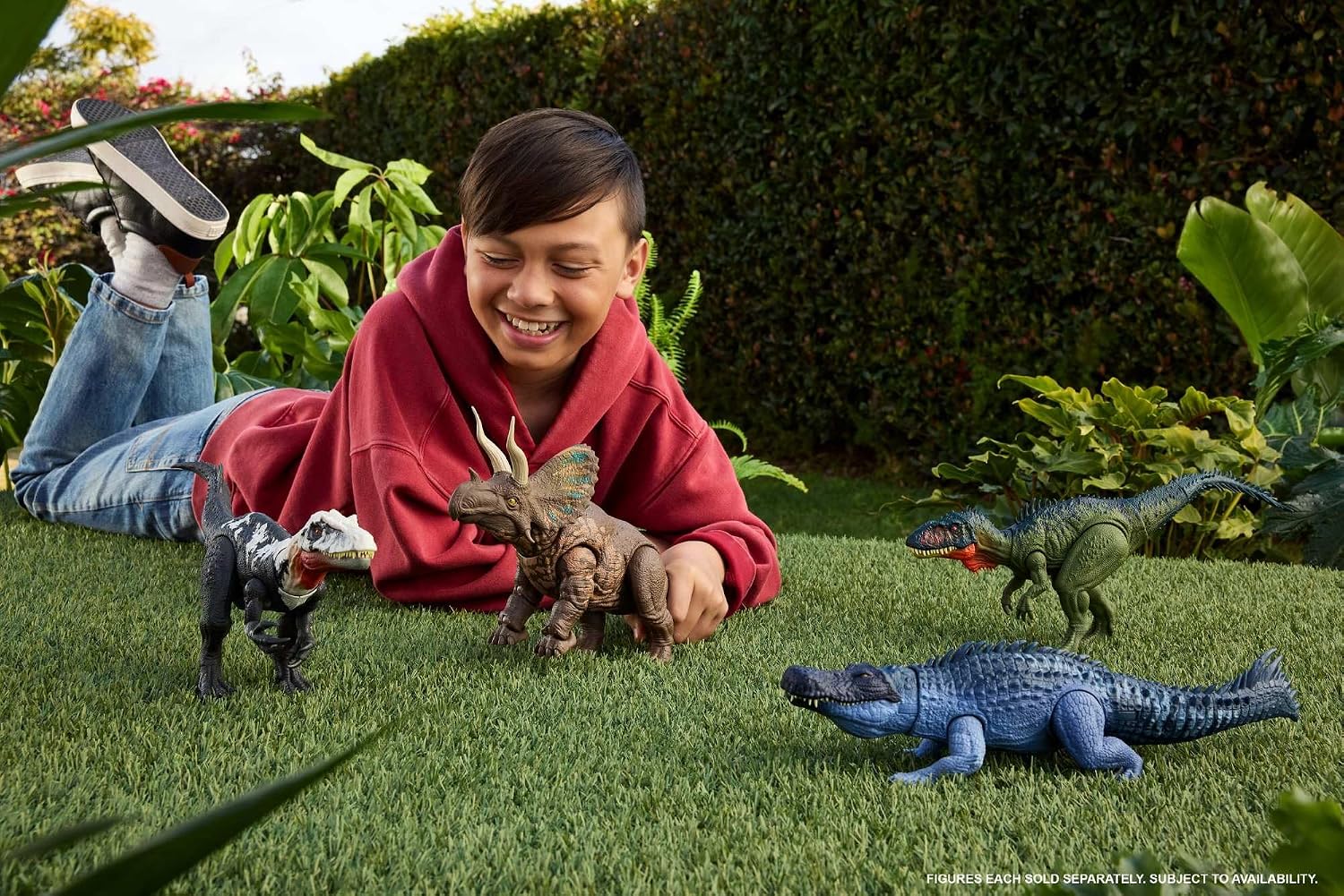 Detalle 2 de Mattel Jurassic World Purussaurus Figurine 37 cm 🦖