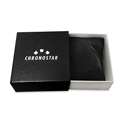 Detalle de Chronostar CLASSIQUE Montre Homme — 3H Quartz, boîtier 41 mm, acier