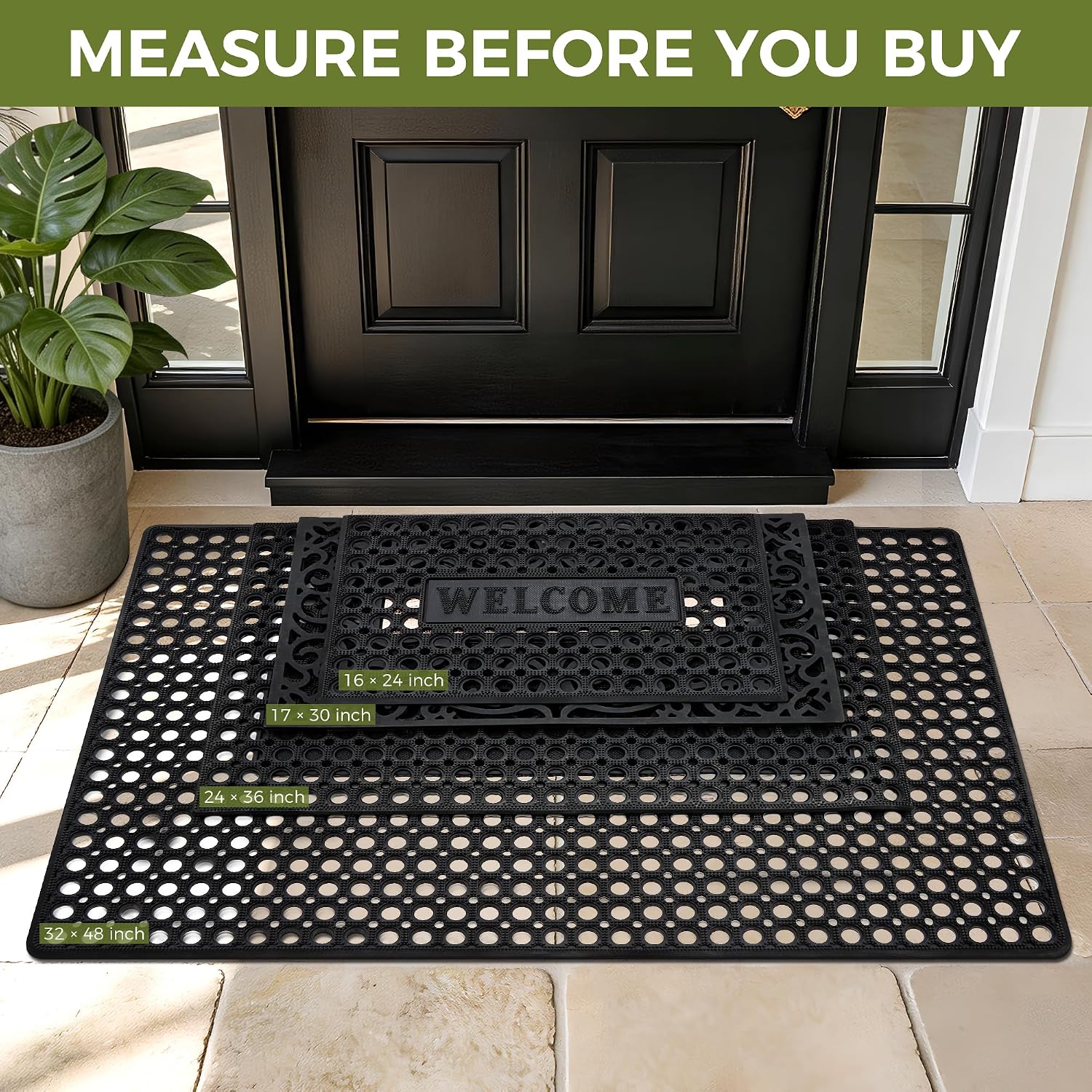 Thumbnail 6 de Kireizu Outdoor Drainage Mat 17 x 29 in