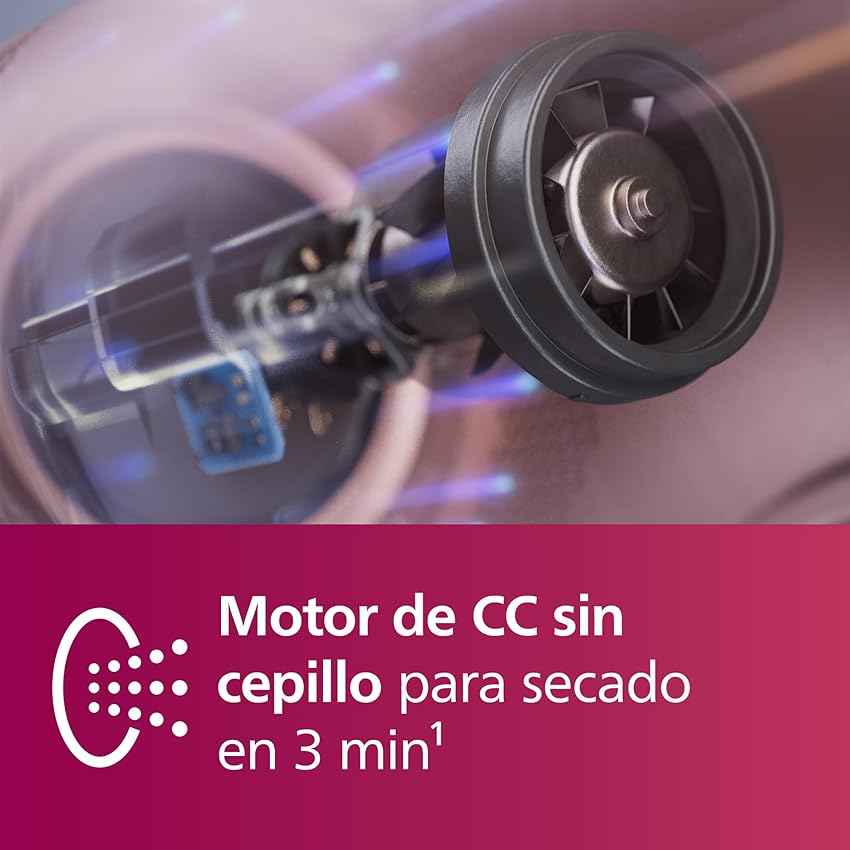 Detalle 1 de Secador de pelo Philips BHD837/10 - Alta velocidad