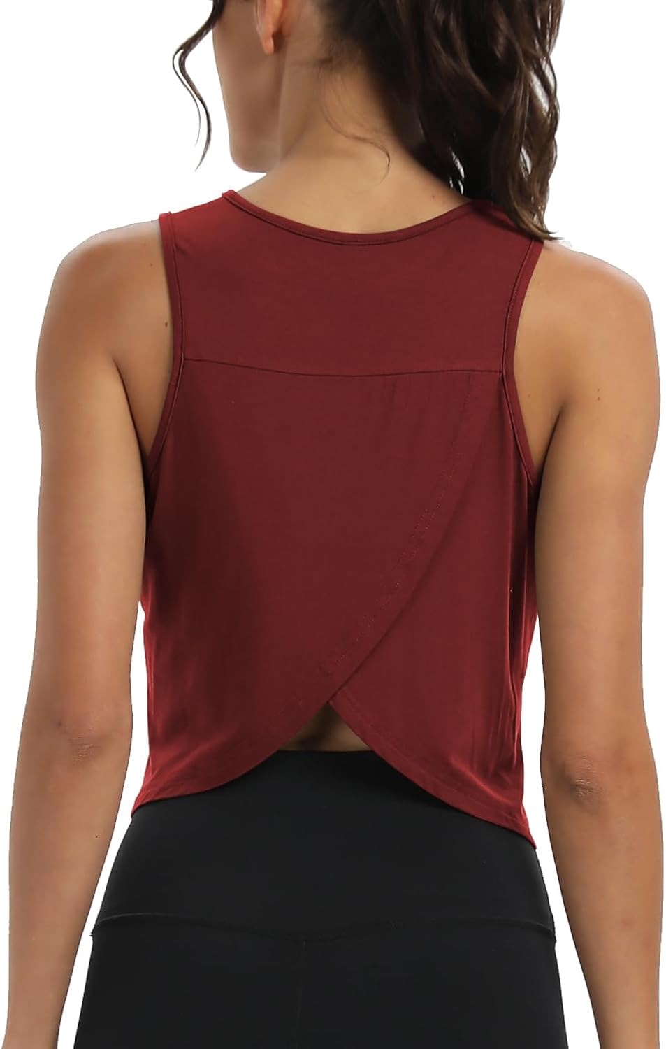 Thumbnail 6 de Workout tank tops open back for women