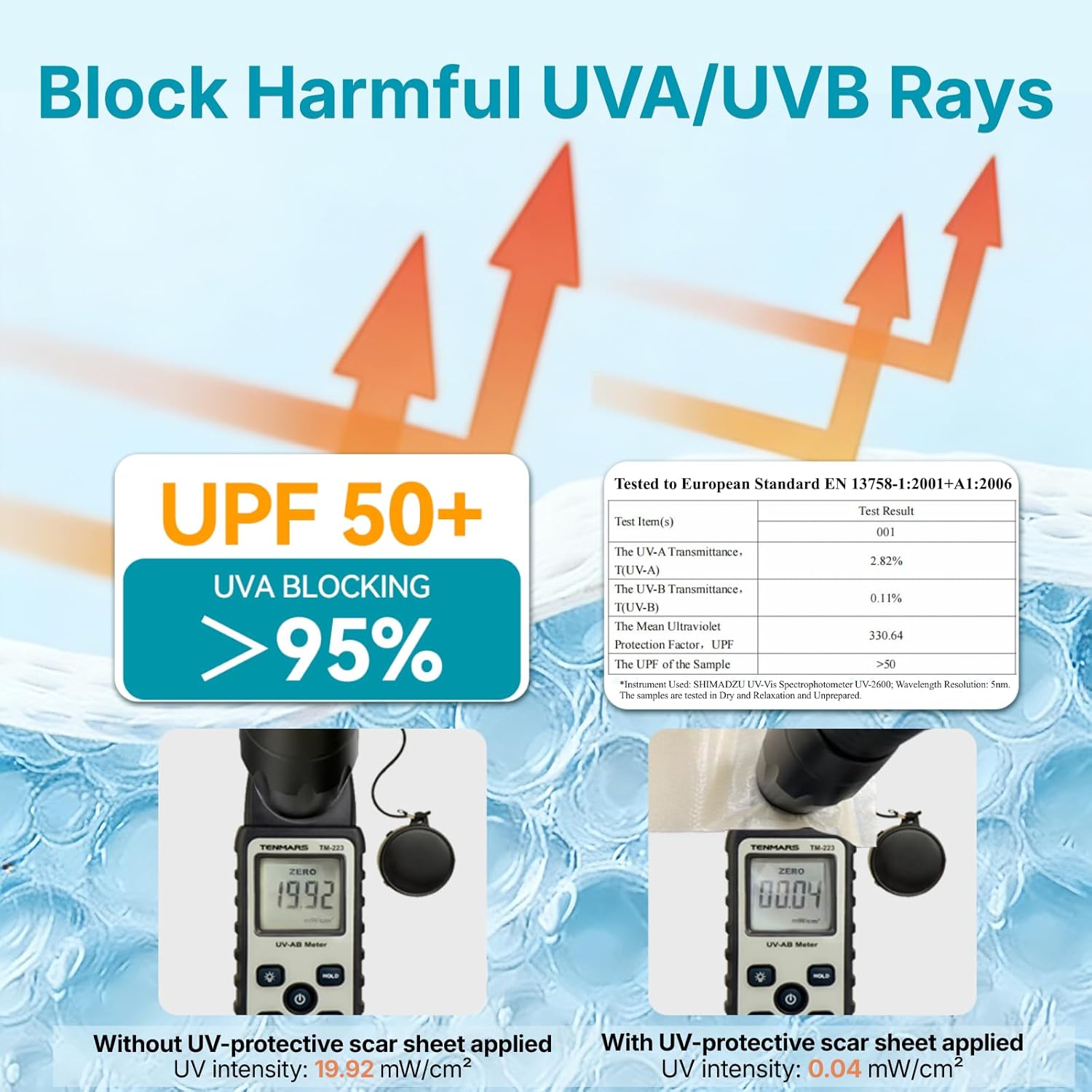 Thumbnail 4 de Dimora UPF50+ Silicone Scar Sheets with UV Protection: Softens, Flattens, and Fades Scars