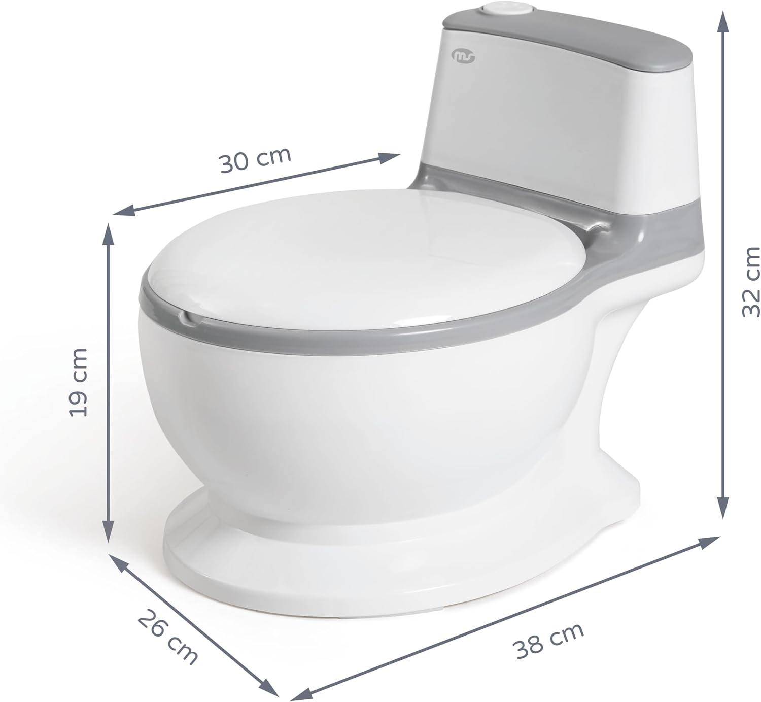 Thumbnail 5 de MS BabyWorld Orinal infantil Potty con cubeta extraíble y base antideslizante