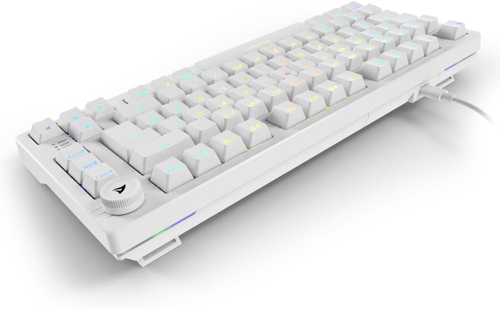 Thumbnail 4 de Sharkoon SKILLER SGK25 mechanisch toetsenbord, 75%, RGB en hot-swap