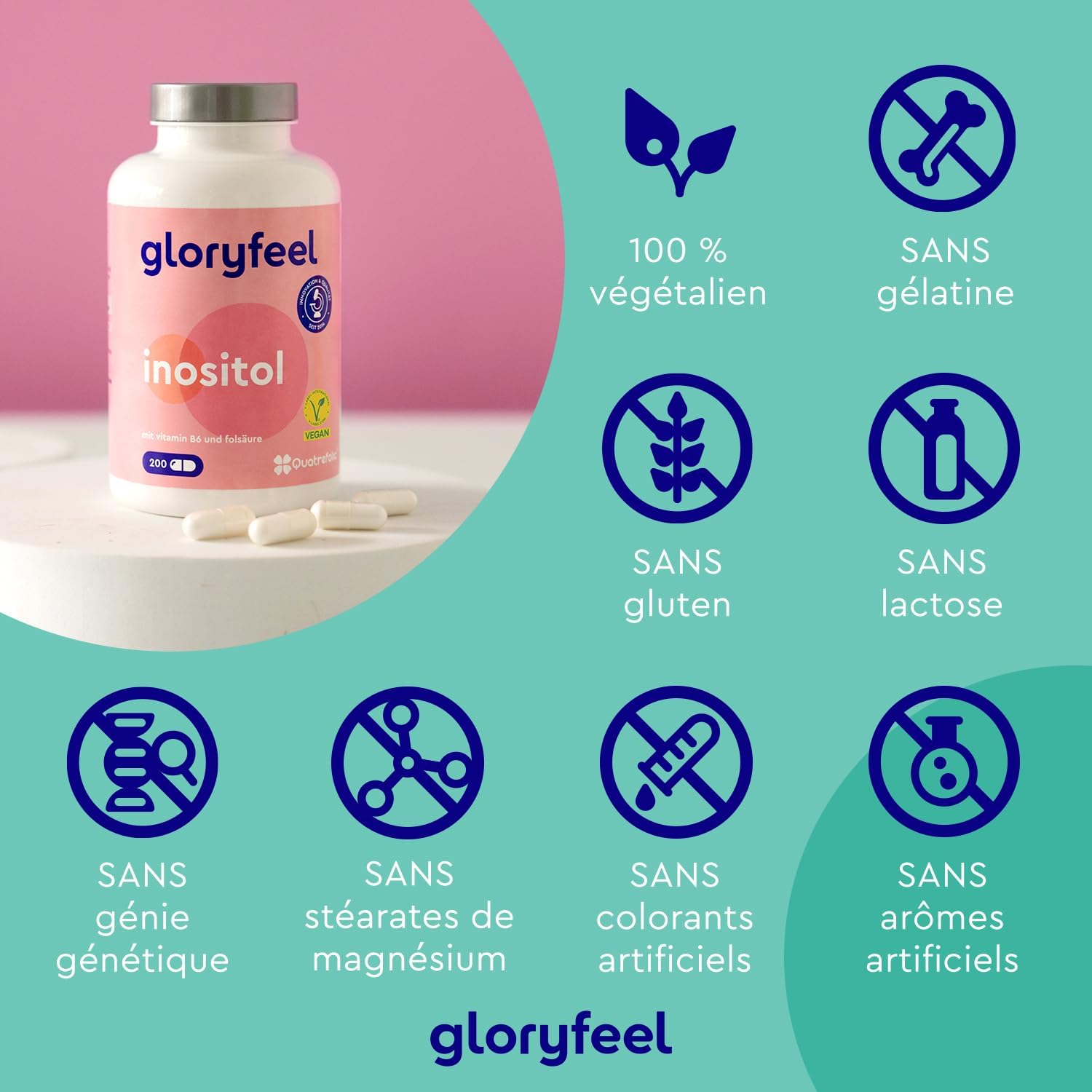Detalle de Inositol Quatrefolic 2000 mg ⚙