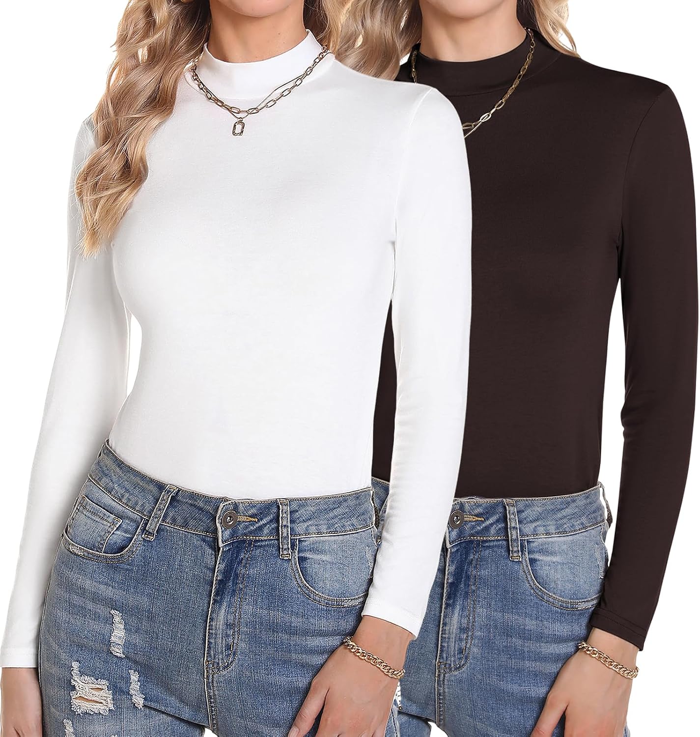 Detalle de Haut thermique femme Aottori 2 pièces