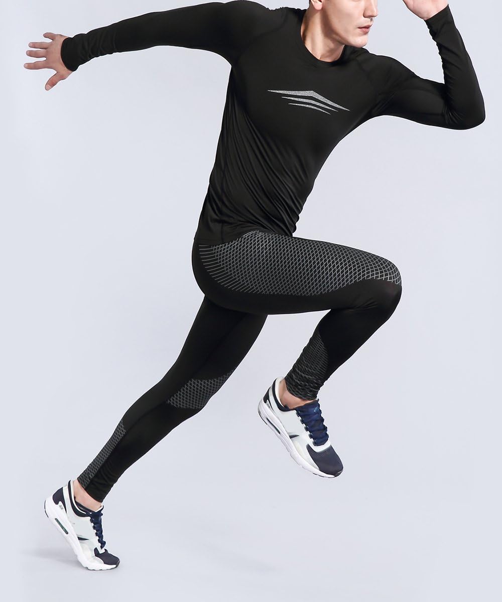 Thumbnail 2 de AMZSPORT sports compression leggings for running