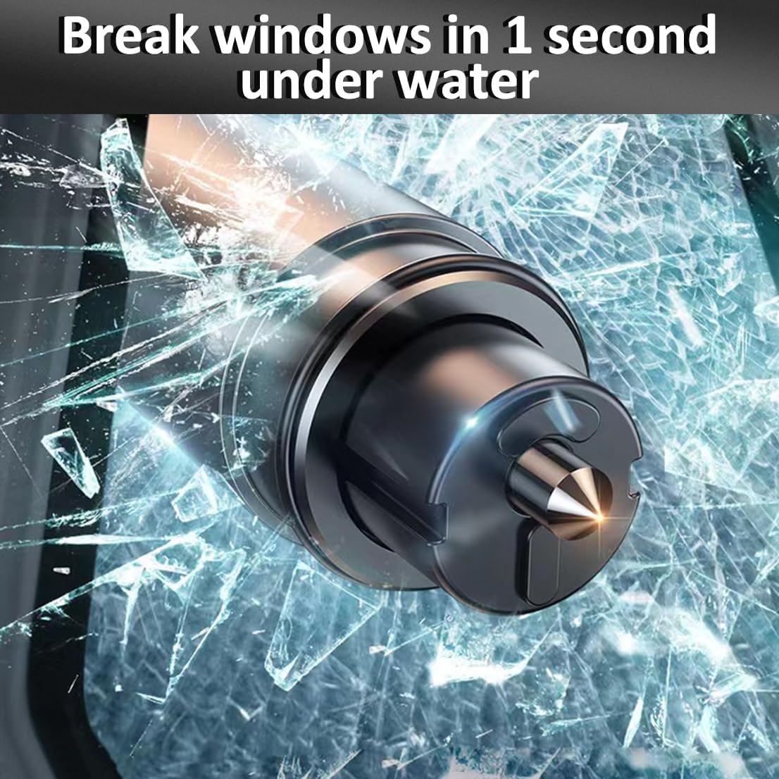 Detalle 2 de smosun Safehammer 3PCS Car Escape Tool
