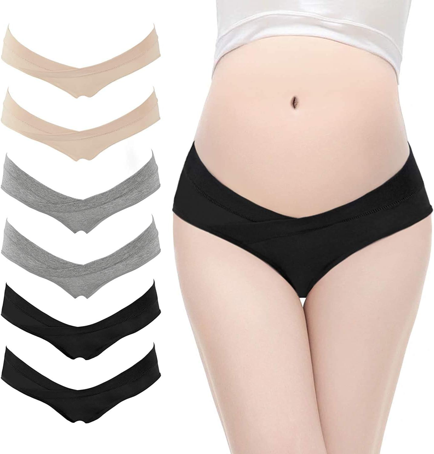 Thumbnail 5 de HBselect 6er Pack Unterhosen für Schwangere & Postpartum aus Baumwolle
