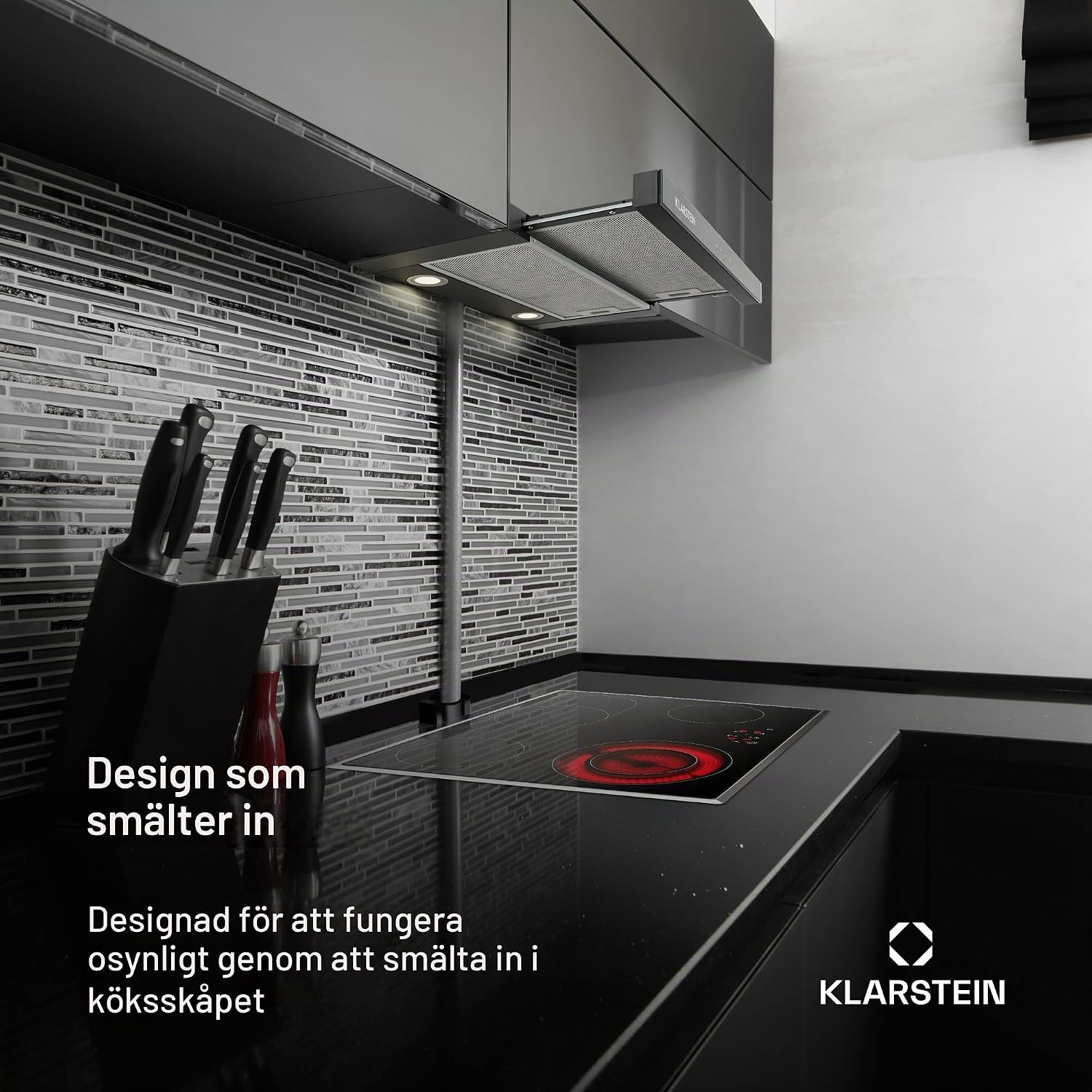 Detalle 2 de Klarstein Vinea CGCH2-Vinea-B underbyggnadsfläkt, 60 cm, 610 m³/h