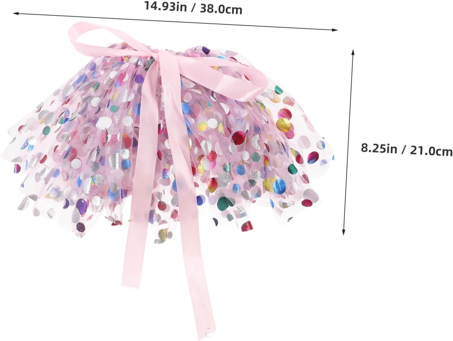 Thumbnail 1 de SUPVOX Hunde Tutu-Kleid mit Spitze & Mesh, verstellbar – atmungsaktiv für kleine und mittelgroße Hunde