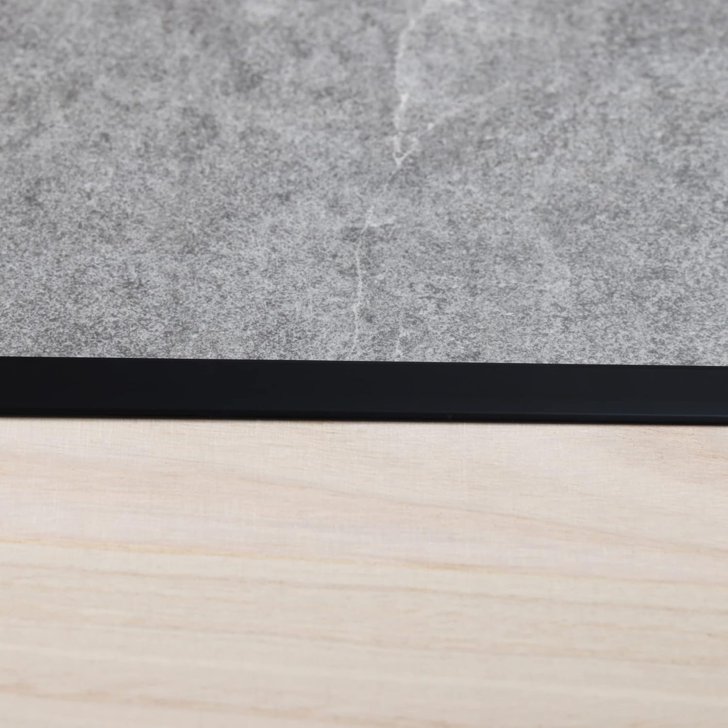 Thumbnail 6 de Trimold 3‑piece Aluminium T Moulding Trim & Floor Transition Strips (Matte Black) 0.9m x 2cm