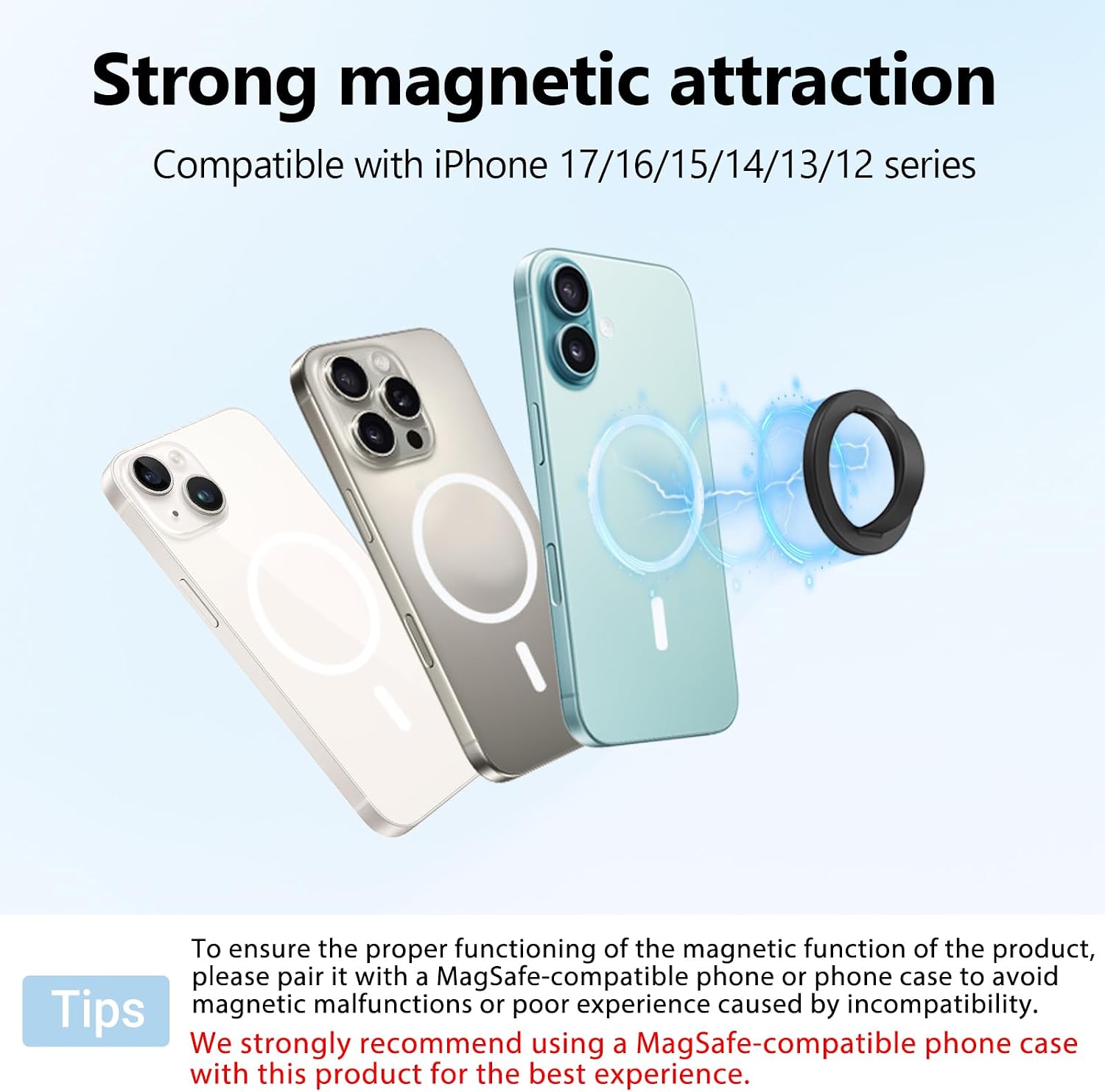 Detalle 2 de Magnetic Silicone Ring Grip