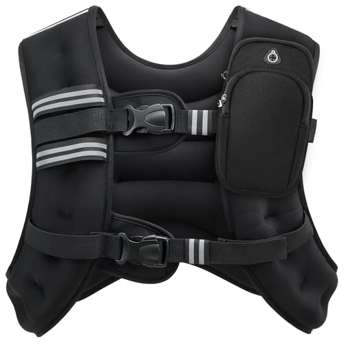 Detalle de ZELUS Weighted Vest 20 lb for Training ๐