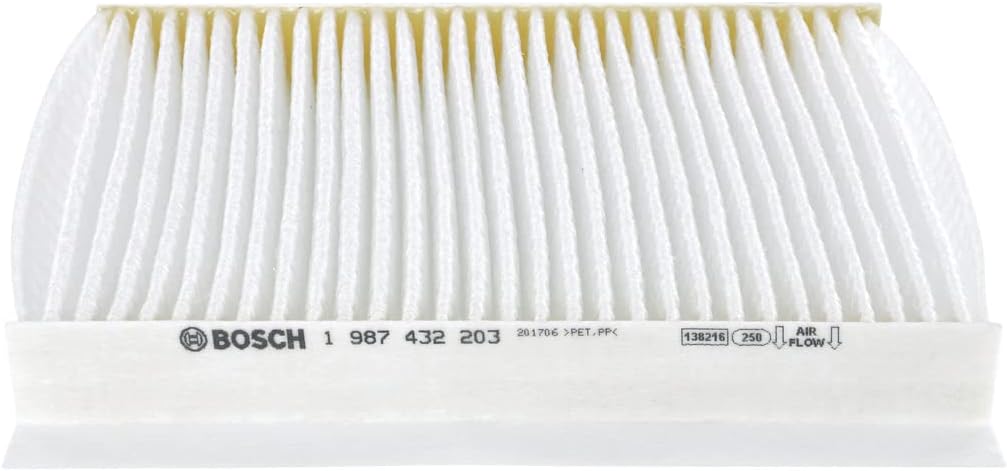 Detalle de Bosch M2203 Standard Innenraumfilter – Saubere Luft im Fahrzeuginnenraum