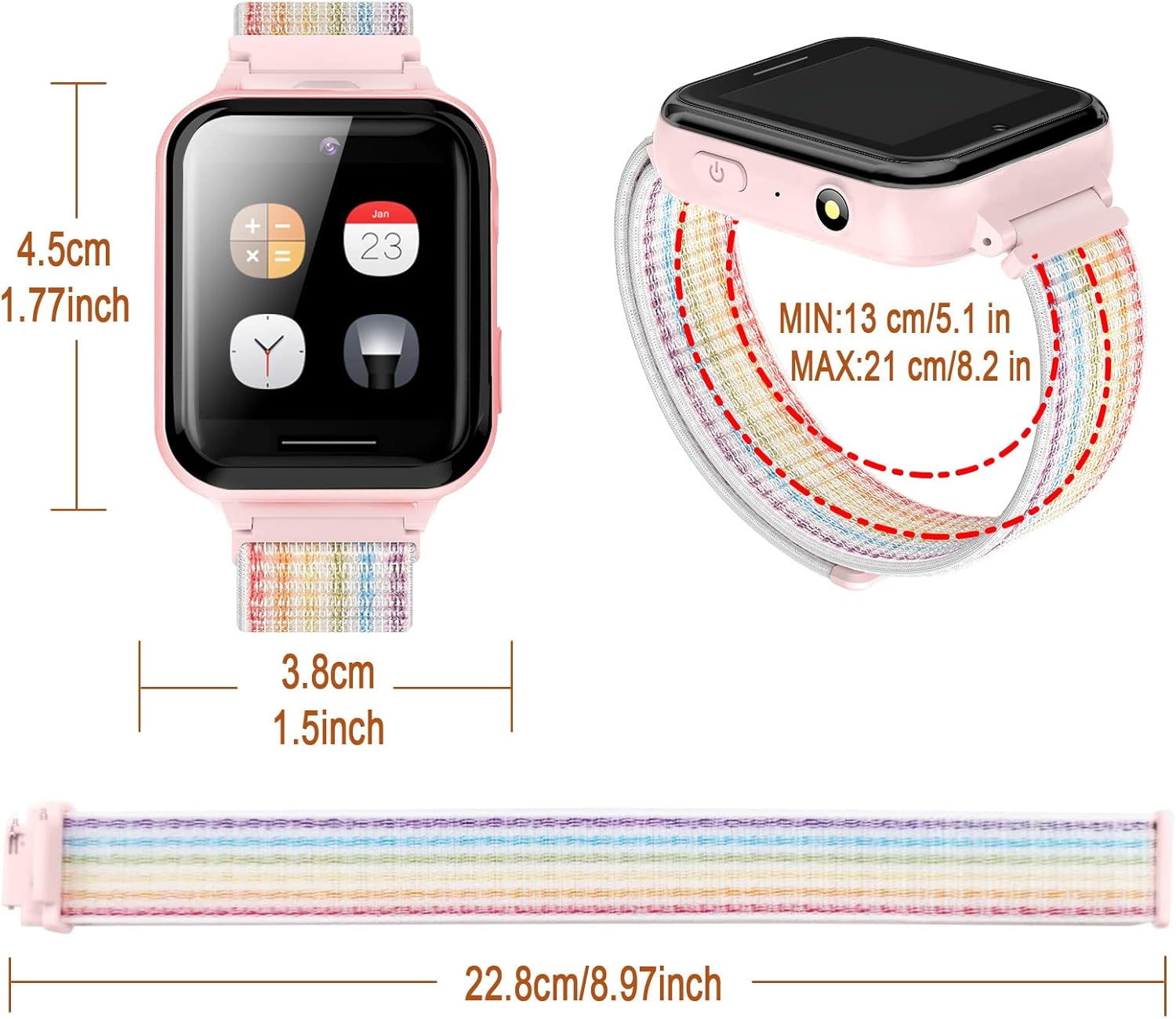 Thumbnail 5 de PTHTECHUS Smartwatch Niños 1.54"