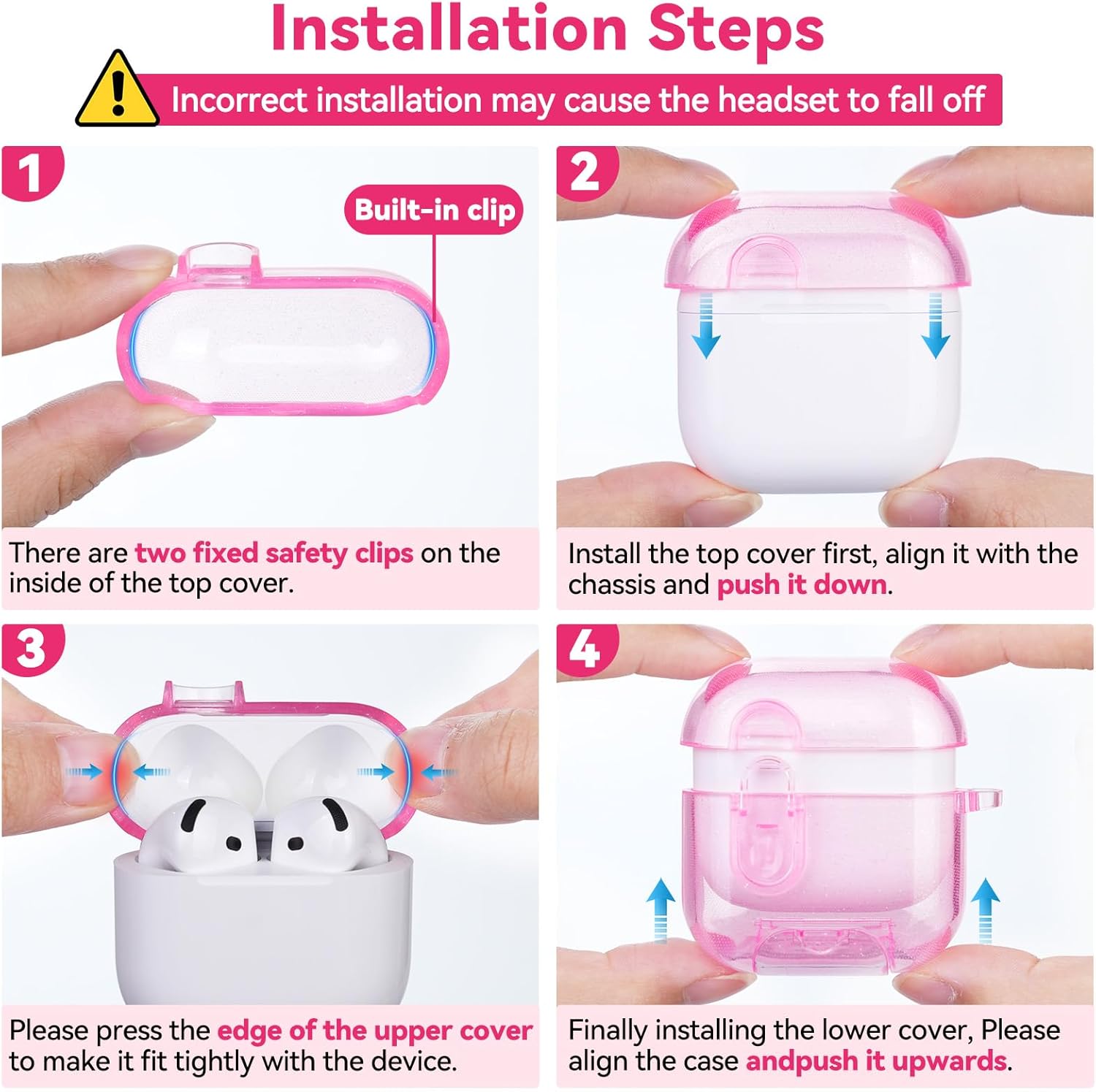 Thumbnail 4 de Skyconser AirPods 4 Case with Safety Lock