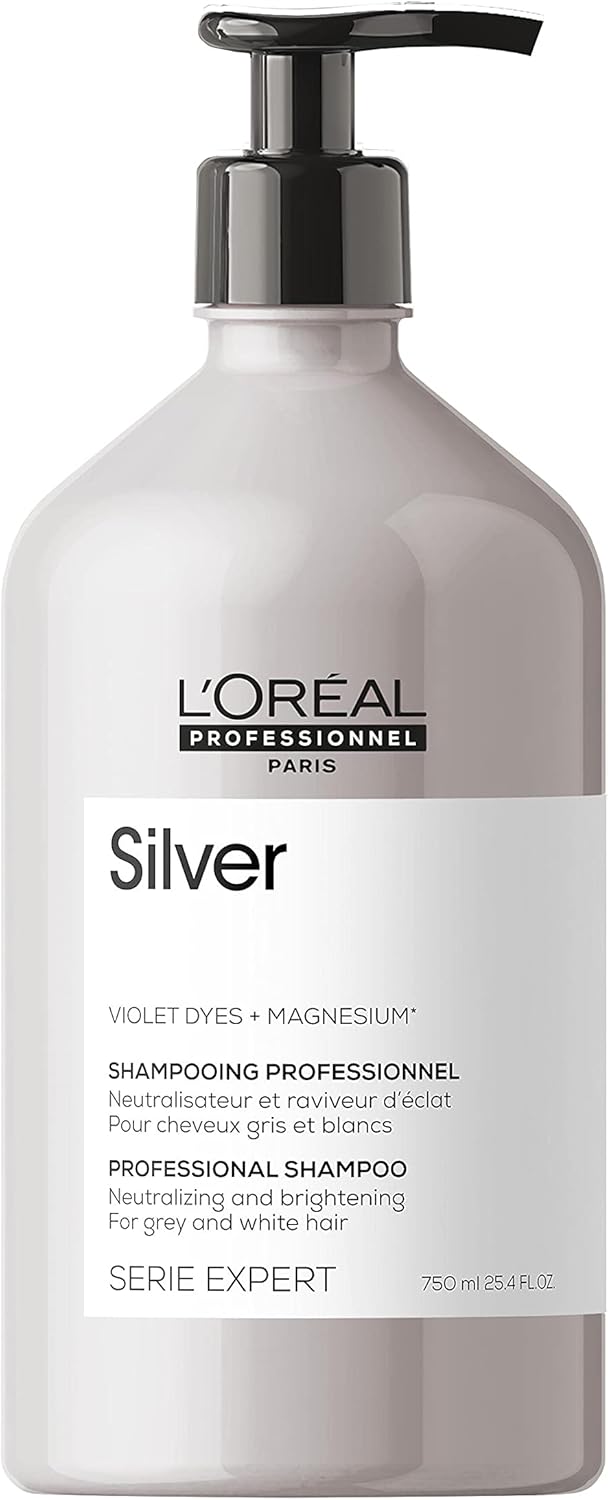 Thumbnail 5 de L’Oréal Professionnel Serie Expert Silver toning shampoo for grey, white & light blonde hair