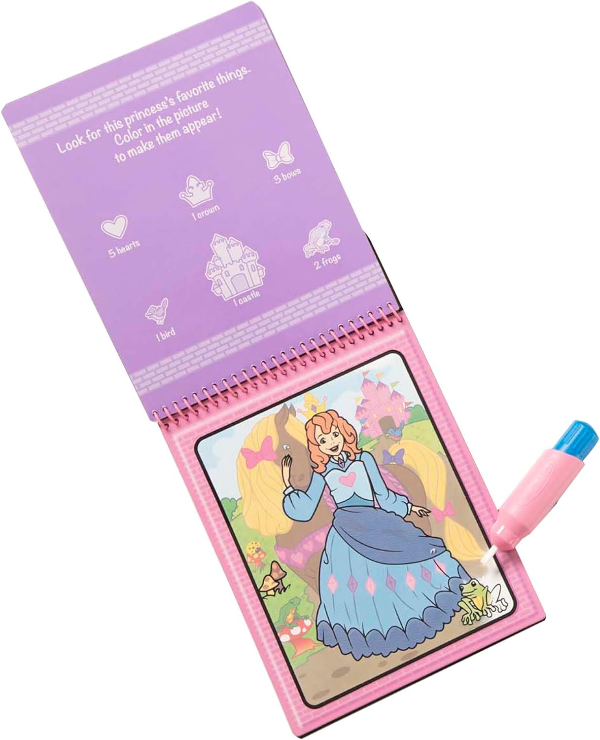 Detalle de Melissa & Doug Water WOW! Livres de peinture magique aux stylos à eau (fées) pour enfants