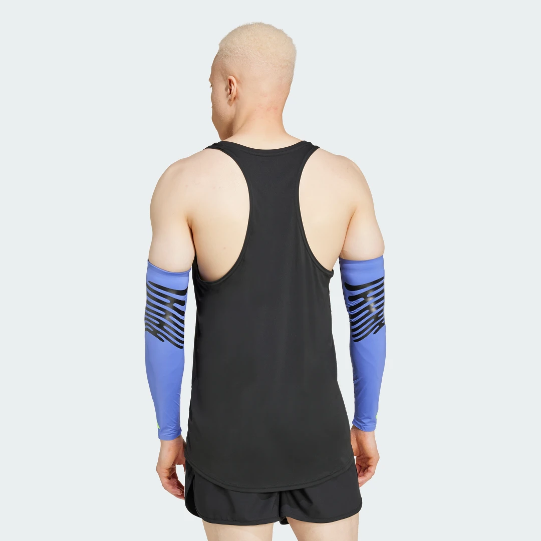 Detalle de Adidas Mangas Adizero Control Running Azul