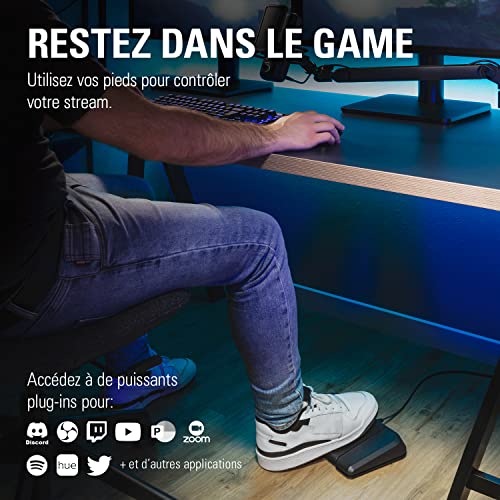 Detalle de Elgato Stream Deck Pedal – Contrôleur mains libres