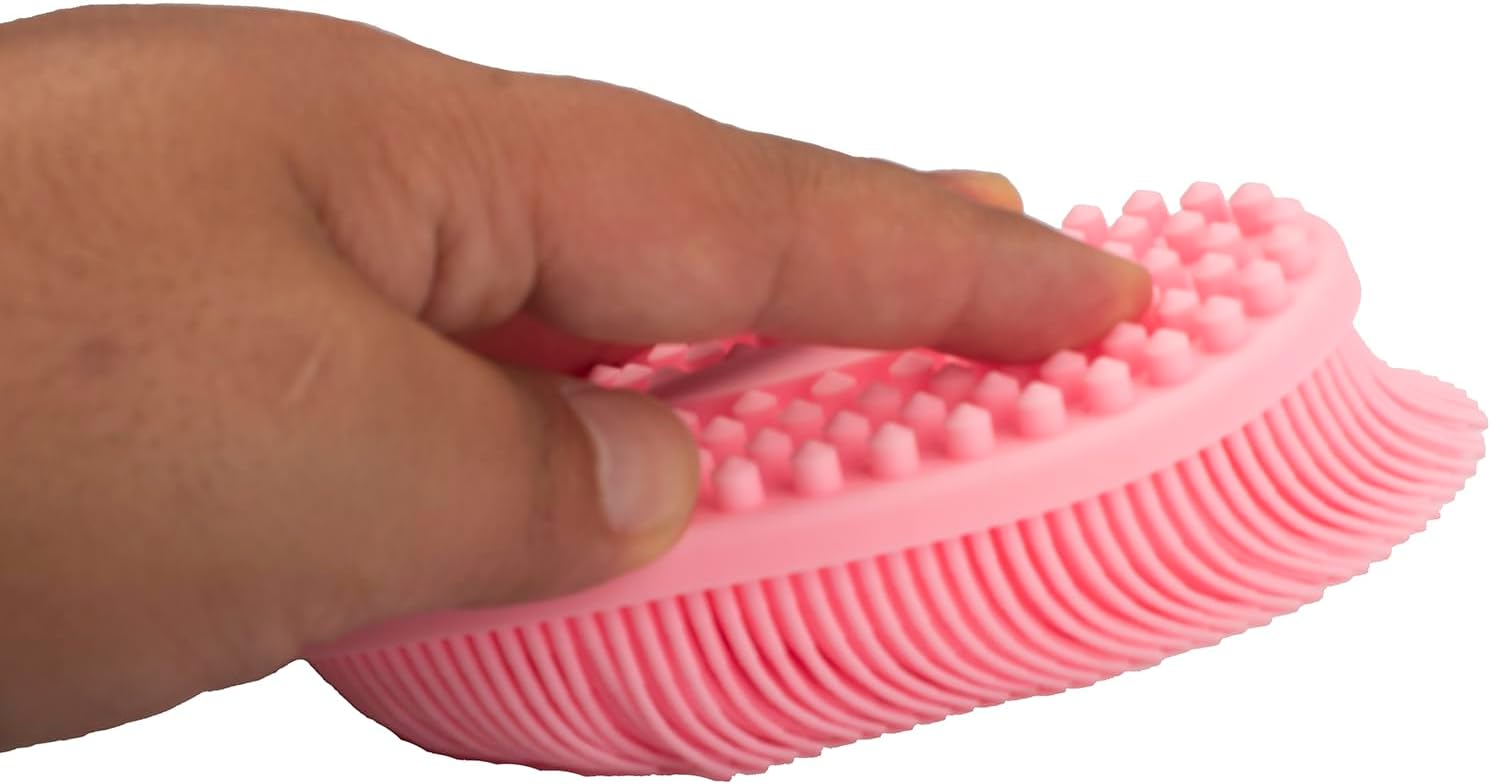 Thumbnail 3 de DNC Silicone Body Scrubber Exfoliating Shower Bath Body Brush (2 Pack) – silicone exfoliating shower brush