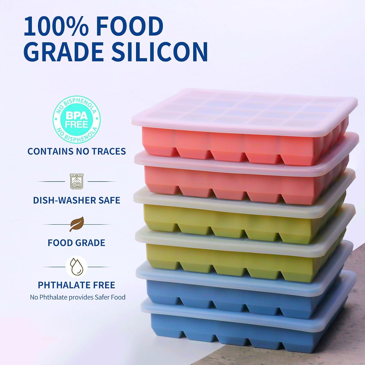 Thumbnail 3 de Silicone Freezer Molds, 1 Tbsp